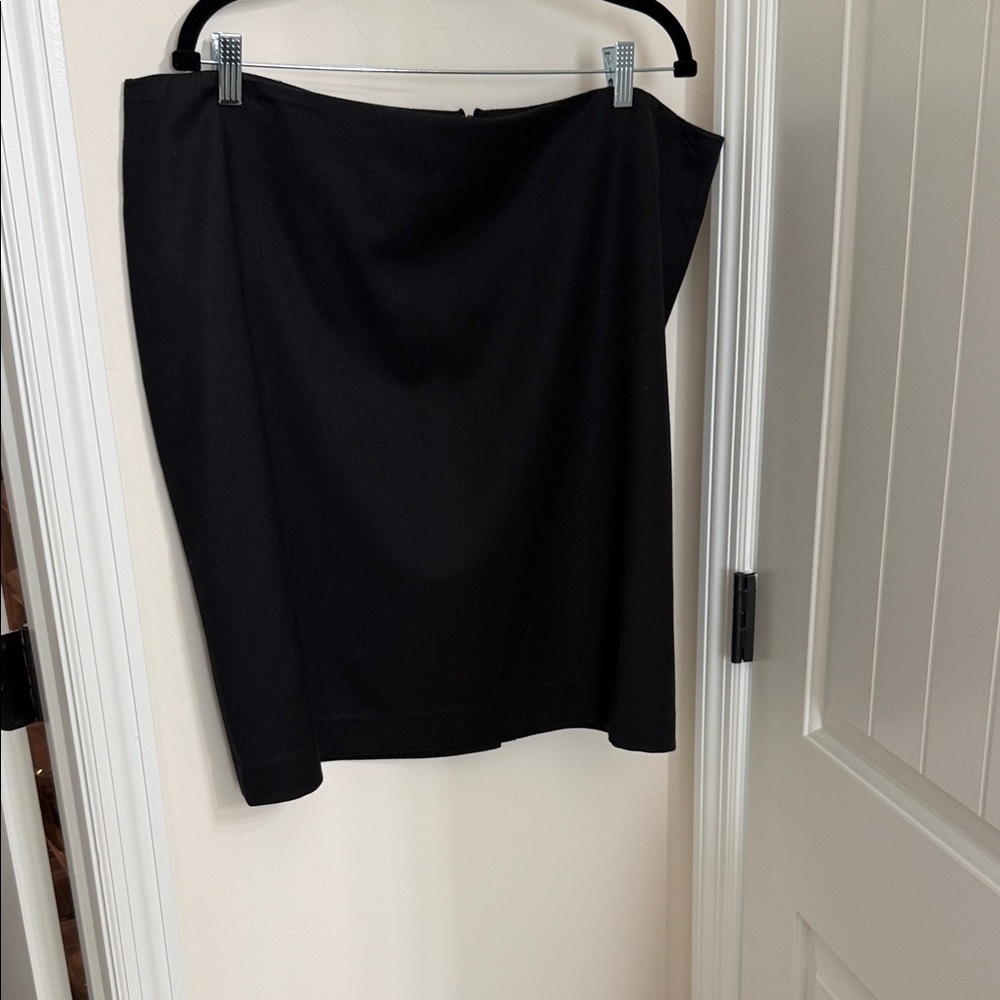 Talbots Elegant Black Pencil Skirt